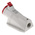 Scame IP44 Red Wall Mount 3P + N + E Right Angle Industrial Power Socket, Rated At 32A, 415 V