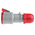 Scame IP44 Red Cable Mount 3P + N + E Industrial Power Socket, Rated At 16A, 415 V
