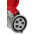 Scame IP44 Red Cable Mount 3P + N + E Industrial Power Socket, Rated At 16A, 415 V