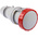 Scame IP66, IP67 Red Cable Mount 3P + E Industrial Power Socket, Rated At 64A, 415 V