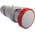 Scame IP66, IP67 Red Cable Mount 3P + N + E Industrial Power Socket, Rated At 64A, 415 V