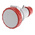 Scame IP66, IP67 Red Cable Mount 3P + E Industrial Power Socket, Rated At 16A, 415 V