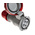 Scame IP66, IP67 Red Cable Mount 3P + E Industrial Power Socket, Rated At 32A, 415 V