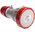 Scame IP66, IP67 Red Cable Mount 3P + N + E Industrial Power Socket, Rated At 32A, 415 V