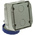 Scame IP66, IP67 Blue Wall Mount 2P + E Industrial Power Socket, Rated At 32A, 230 V