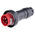 Eaton, GHG IP54, IP66 Black Cable Mount 3P + N + E Heavy Duty Power Connector Plug, Rated At 32A, 415 V