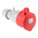 Legrand, P17 Tempra Pro IP44 Red Cable Mount 3P + N + E Industrial Power Socket, Rated At 32A, 415 V