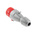 Legrand, P17 Tempra Pro IP44 Red Cable Mount 3P + N + E Industrial Power Plug, Rated At 32A, 415 V