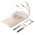 Ceramic Heating Element, 122mm, 500 W, 230 V ac