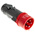 Legrand, Hypra IP44 Red Cable Mount 3P + N + E Industrial Power Plug, Rated At 16A, 415 V