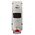 Scame, ADVANCE 2 IP67 Red Wall Mount 3P + E RCD Industrial Power Connector Socket, Rated At 32A, 415 V