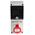 Scame, DOMINO IP44 Red Wall Mount 3P + E RCD Industrial Power Connector Socket, Rated At 32A, 415 V