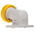 Scame IP66, IP67 Yellow Wall Mount 2P + E Right Angle Industrial Power Plug, Rated At 16A, 110 V