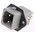 Hirschmann ST Series, Panel Mount 2P Industrial Power Plug, Rated At 16A, 250 V ac/dc