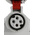 MENNEKES IP67 Red Wall Mount 4P 25 ° Industrial Power Socket, Rated At 16A, 400 V