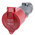 Legrand IP44 Red Socket, Rated At 32A