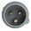 MENNEKES, PowerTOP IP44 Yellow Cable Mount 3P Industrial Power Plug, Rated At 32A, 110 V