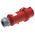 MENNEKES, ProTOP IP44 Red Cable Mount 4P Industrial Power Plug, Rated At 16A, 400 V