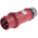 MENNEKES, ProTOP IP44 Red Cable Mount 4P Industrial Power Plug, Rated At 32A, 400 V