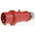 MENNEKES, StarTOP IP44 Red Cable Mount 4P Industrial Power Plug, Rated At 16A, 400 V