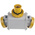Scame IP66 Yellow 1 x 2P + E, 2 x 2P + E Industrial Power Connector Adapter Plug, Socket, Rated At 16A, 110 V