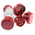Scame IP66 Red 1 x 3P + E, 3 x 3P + E Industrial Power Connector Adapter Plug, Socket, Rated At 16A, 415 V