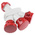 Scame IP66 Red 1 x 3P + E, 3 x 3P + E Industrial Power Connector Adapter Plug, Socket, Rated At 16A, 415 V