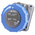 Legrand IP55 Blue Panel Mount 2P + E Industrial Power Socket, Rated At 16A, 200 → 250 V
