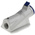 Scame IP44 Blue Wall Mount 2P + E Right Angle Industrial Power Socket, Rated At 32A, 230 V