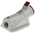 Scame IP44 Red Wall Mount 3P + E Right Angle Industrial Power Socket, Rated At 32A, 415 V