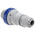 Scame IP67 Blue Cable Mount 2P + E Industrial Power Plug, Rated At 64A, 230 V