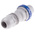 Scame IP67 Blue Cable Mount 2P + E Industrial Power Plug, Rated At 125A, 230 V