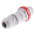 Scame IP67 Red Cable Mount 3P + E Industrial Power Plug, Rated At 125A, 415 V