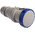 Scame IP66, IP67 Blue Cable Mount 2P + E Industrial Power Socket, Rated At 64A, 230 V