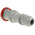 Scame IP66, IP67 Red Cable Mount 3P + E Industrial Power Socket, Rated At 125A, 415 V