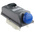 Scame IP67 Blue Panel Mount 2P + E Right Angle Industrial Power Socket, Rated At 16A, 230 V