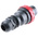 Scame IP66 Red Cable Mount 3P + N + E Industrial Power Plug, Rated At 64A, 415 V