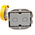 Scame IP66, IP67 Yellow Wall Mount 2P + E Industrial Power Socket, Rated At 16A, 110 V