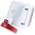Scame IP66, IP67 Red Wall Mount 3P + E Industrial Power Socket, Rated At 32A, 415 V