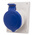 Scame IP44 Blue Panel Mount 2P + E Heavy Duty Power Connector Socket, Rated At 32A, 230 V