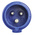Scame IP20 Blue 1 x 2P + E, 1 x 2P + E Industrial Power Connector Adapter Plug, Socket, Rated At 16A, 250 V