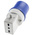 Scame IP20 Blue 1 x 2P + E, 1 x 2P + E Industrial Power Connector Adapter Plug, Socket, Rated At 16A, 250 V