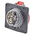 Legrand, P17 Tempra Pro IP44 Red Panel Mount 3P + E Industrial Power Socket, Rated At 16A, 415 V