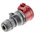 Scame, Optima Seven IP44 Red Cable Mount 6P + E Industrial Power Socket, Rated At 16A, 415 V