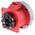 Scame, Optima IP67 Red Panel Mount 6P + E Industrial Power Socket, Rated At 32A, 415 V