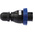Scame IP66 Blue Cable Mount 2P + E Power Connector Plug ATEX, IECEx, Rated At 16A, 200 → 250 V