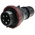 Scame IP66 Red Cable Mount 3P + N + E Power Connector Plug ATEX, IECEx, Rated At 32A, 346 → 415 V