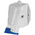 Scame IP44 Blue Wall Mount 2P + E Industrial Power Socket, Rated At 32A, 230 V