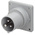 Scame IP44 Yellow Panel Mount 2P + E Industrial Power Plug, Rated At 16A, 110 V