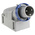 Scame IP67 Blue Wall Mount 2P + E Industrial Power Plug, Rated At 64A, 230 V